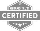 Ontario trust certified badge